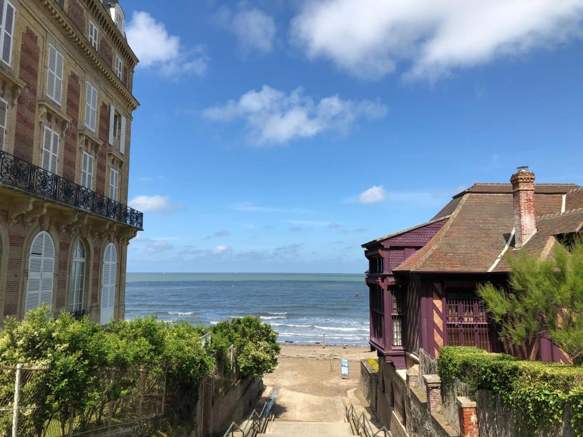 Cote Plage - Magnifique Appartement De Charme A Trouville Sur Mer - Linge - Lit Fait - Parking - Wifi - Classe Par L'Office Du Tourisme Bagian luar foto